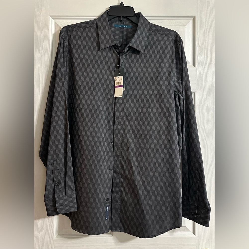 NWT Perry Ellis Men’s Button Down - Size 2 XLT